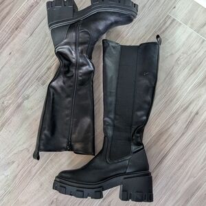 ASOS Black Over the Knee Boots